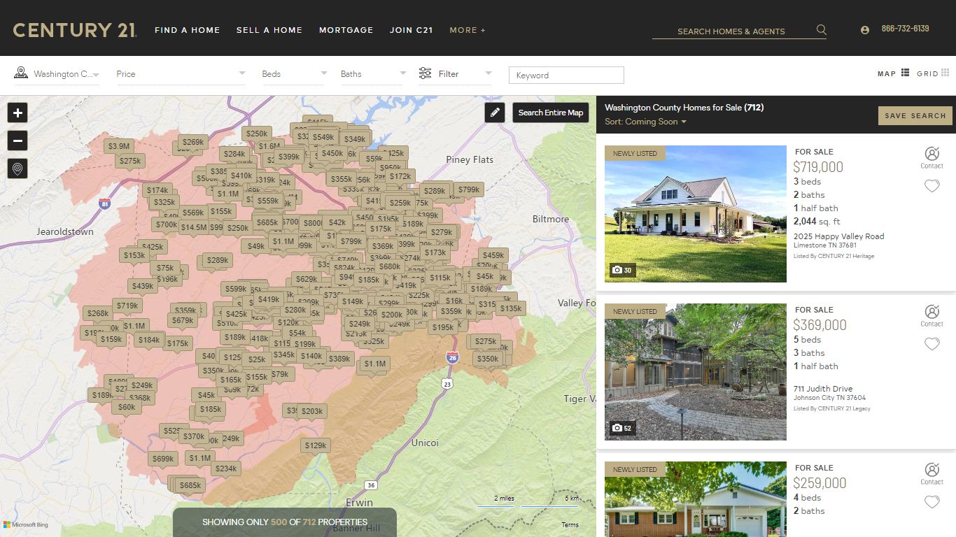 Washington County Homes for Sale - Century 21 Real Estate